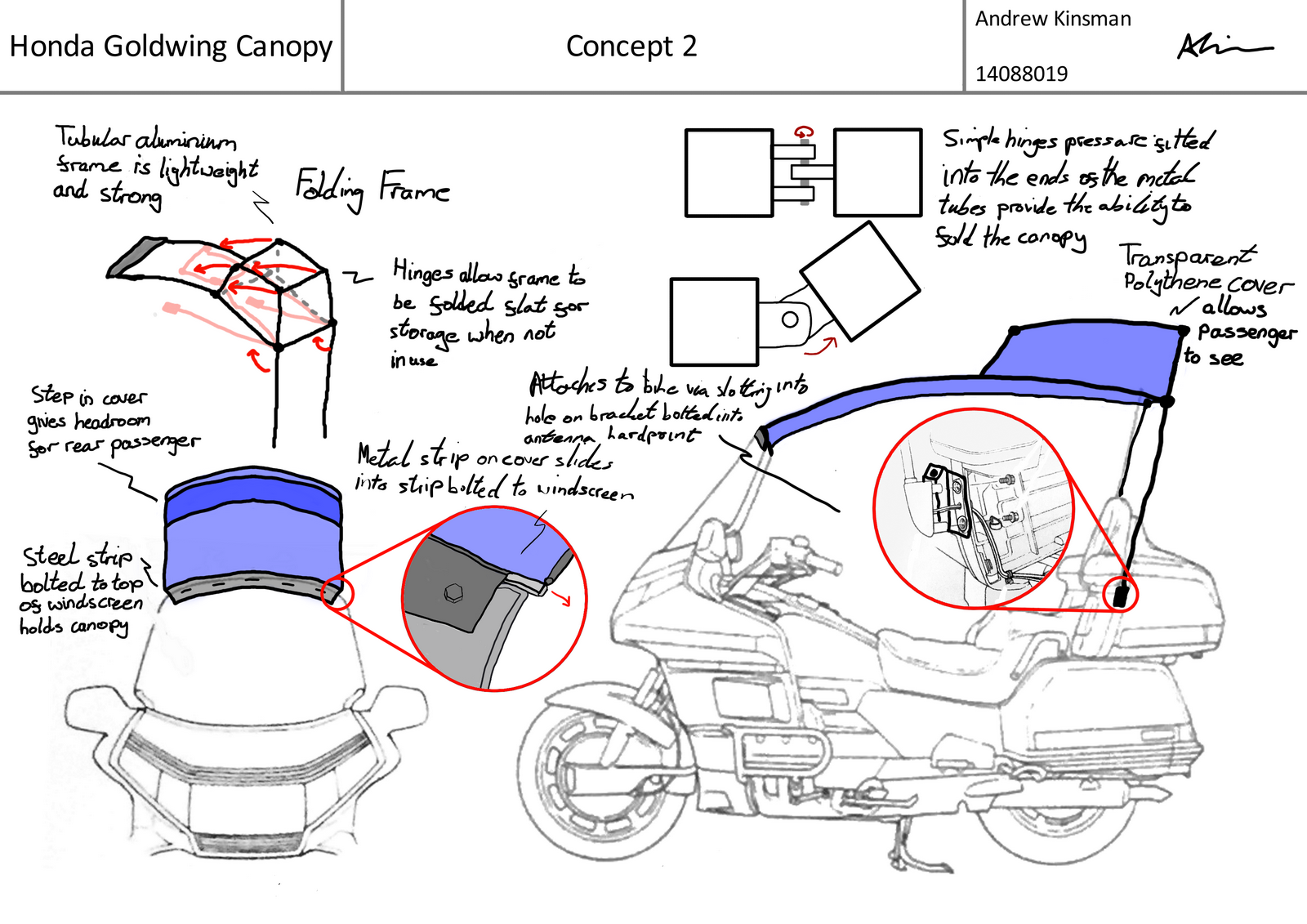 Motorcycle Canopy Concept 2