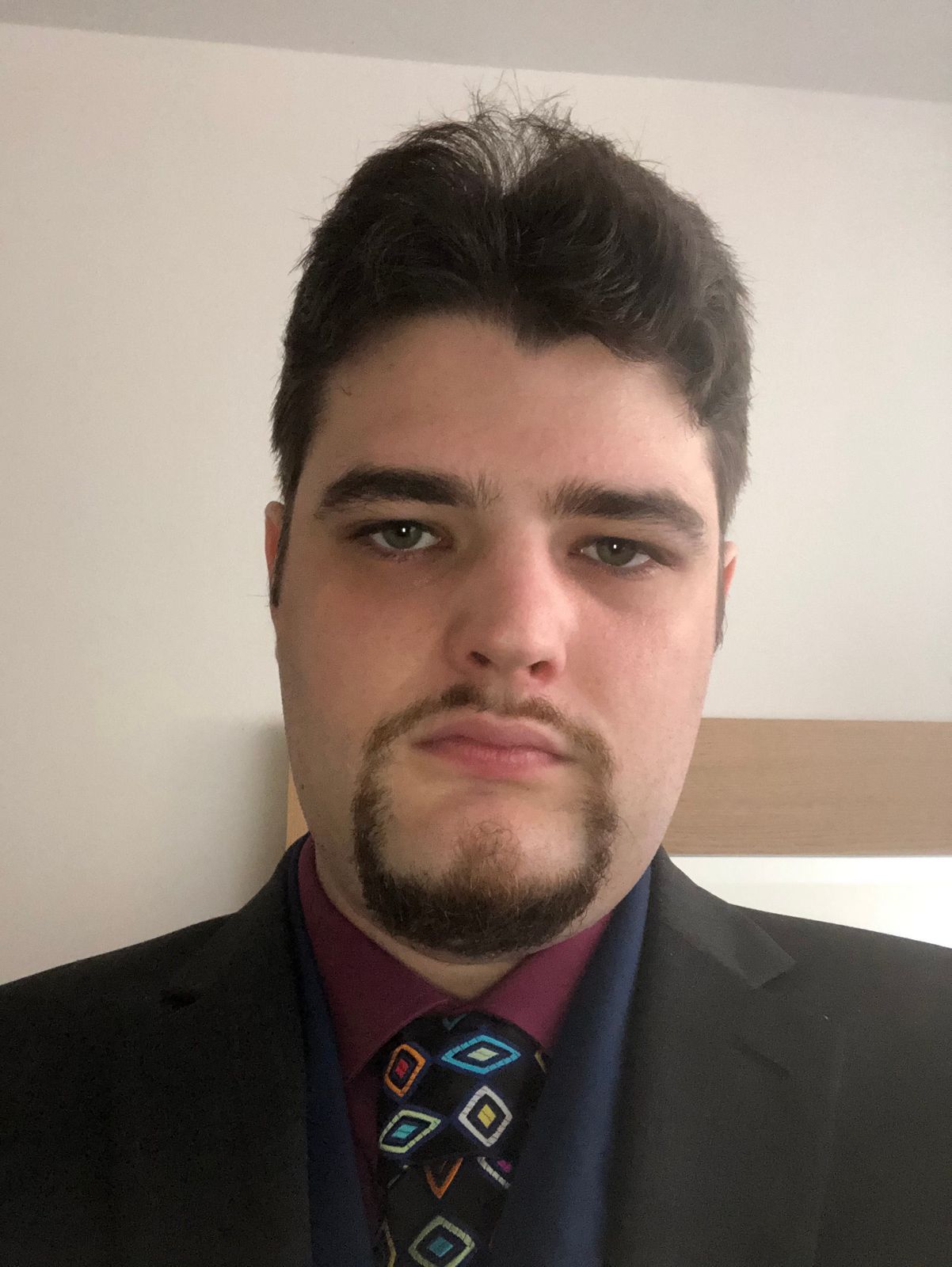 A man in a smart suit